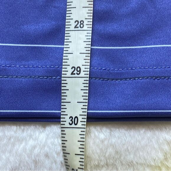 Etonic Short Sleeve Polo Purple with White Black Strip New With Tags S-Medium - Picture 8 of 9